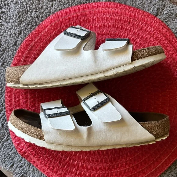 Birkenstock white Sandals - Picture 2 of 4